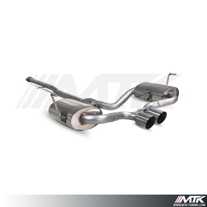 Catback avec tube intermediaire Mini Cooper S R52/R53